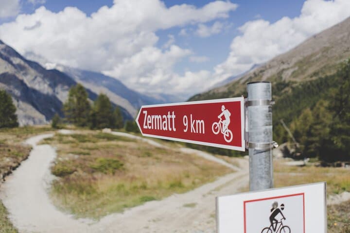 Zermatt Guided Mountain Bike Day with Adler Hitta Lunch (5 Hours) photo 2