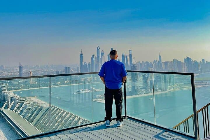 View at The Palm Observation Deck — Palm Jumeirah Panoramic Guide photo 4