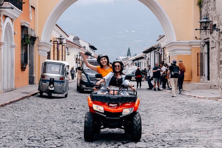 Antigua ATV & Historic Gems Private Tour — La Merced to Cerro de la Cruz