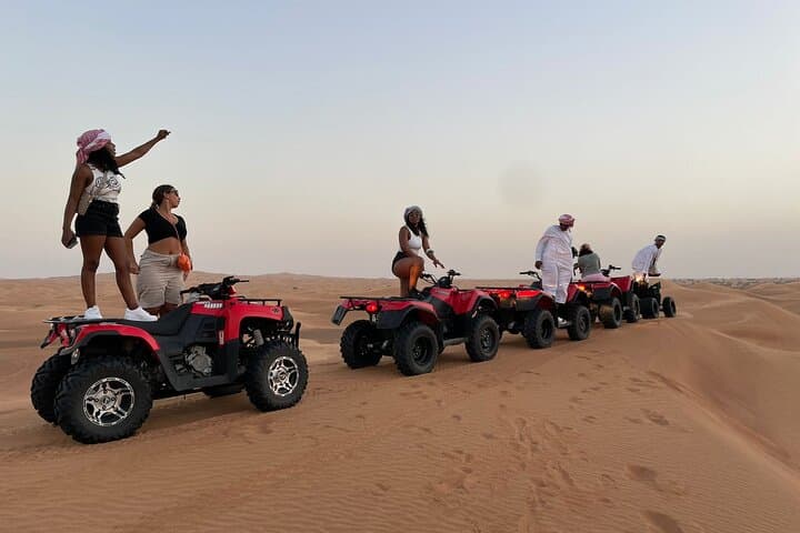 Sunrise Desert Safari Dubai: Red Dunes 4x4, Sandboarding & Camels photo 4
