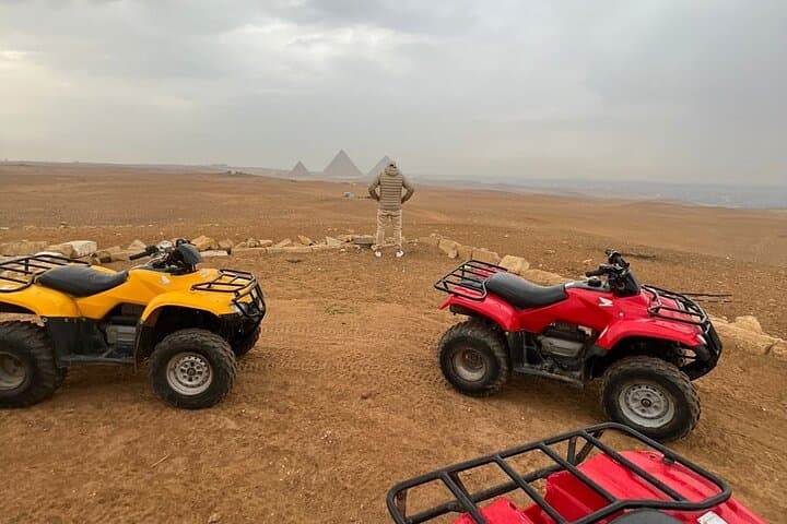 Giza Pyramids ATV Quad Bike Adventure with BBQ Dinner photo 2