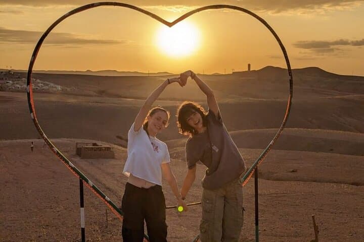 Agafay Desert Camel Ride and Sunset Dinner: Evening in the Stone Desert photo 3