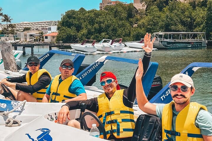 Drive a Speedboat, Snorkel the Mesoamerican Reef and Join a Mayan Ritual photo 5