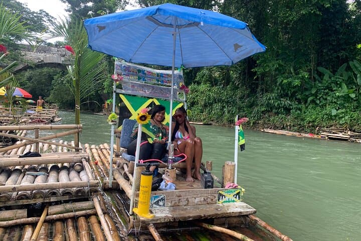 Montego Bay Bamboo River Rafting with Limestone Massage — Martha Brae Day Trip