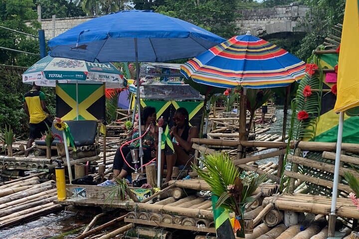Montego Bay Bamboo River Rafting with Limestone Massage — Martha Brae Day Trip photo 2