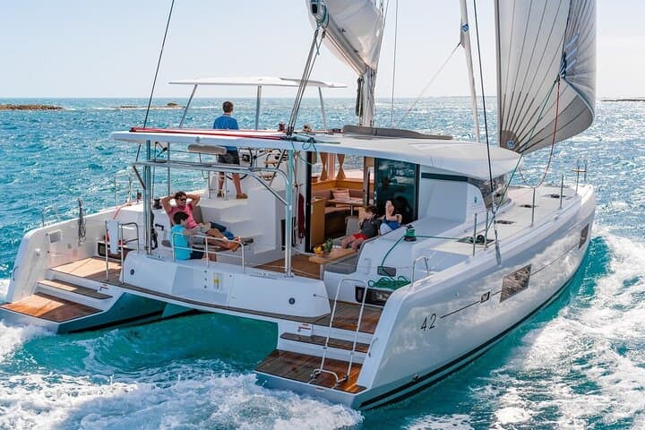 Lisbon NYE VIP Catamaran Fireworks Cruise — Private Midnight Celebration on the Tagus photo 5