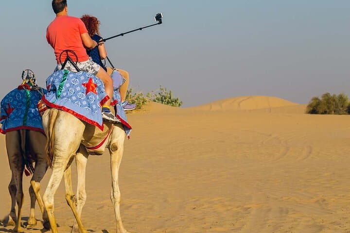 Dubai 4x4 Desert Safari: Dune Bashing, Camel Rides & BBQ Sunset Camp photo 4