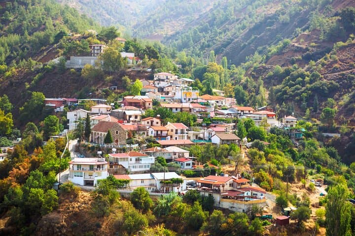Troodos Mountains Day Tour from Paphos: Villages, Waterfalls & Wine Tasting