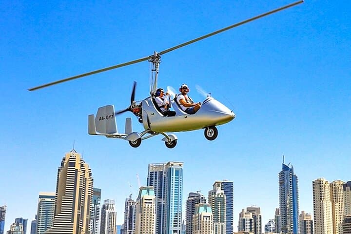 Dubai Gyrocopter Flight: 20-Minute Private Aerial Tour Over Palm Jumeirah