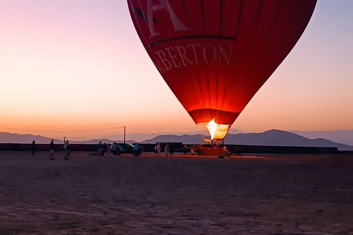 Dawn Hot-Air Balloon Over Marrakech Palm Grove: Atlas Views & Breakfast photo 6