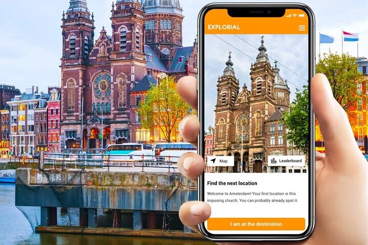 Amsterdam Center Scavenger Hunt: Self-Guided City Sights & Puzzle Walk