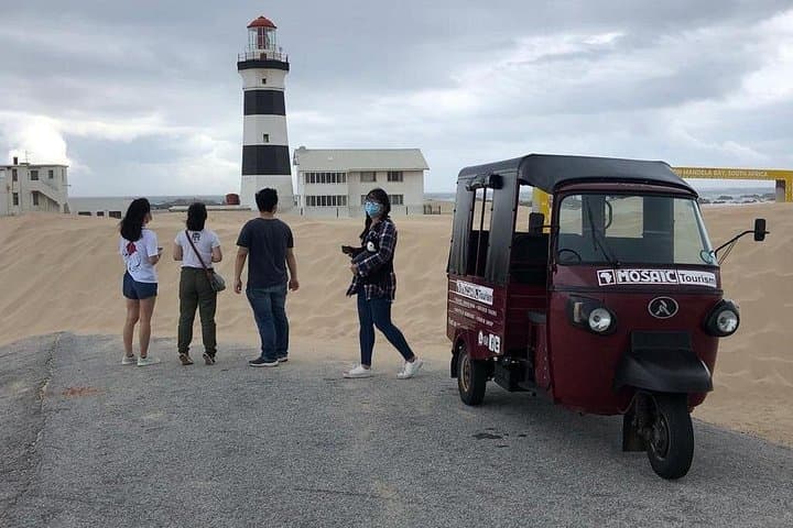 Tuk-Tuk Coastal Tour in Port Elizabeth: Penguins, Cape Recife & WWII Posts photo 1