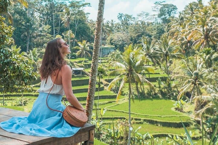 Half-Day Bali Tour: Ubud Waterfall, Goa Gajah & Rice Terraces