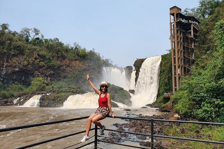 Paraguay Day Tour: Salto Monday Waterfall, Marco Tres Fronteras & Itaipu Highlights