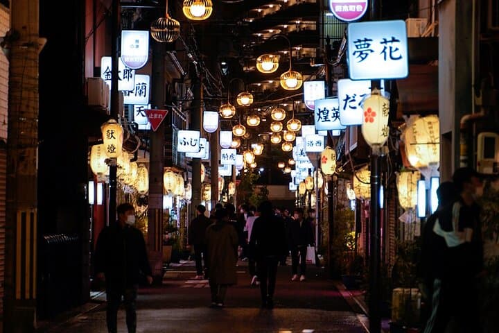 Hidden Osaka: Yukaku Red-Light District & Shinsekai Culinary Walking Tour