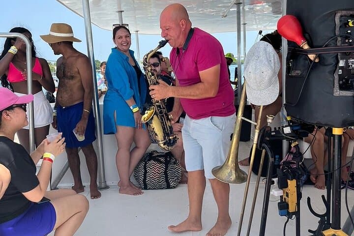Isla Mujeres Catamaran Party from Cancun — Snorkel, Buffet & Sunset Cruise photo 2