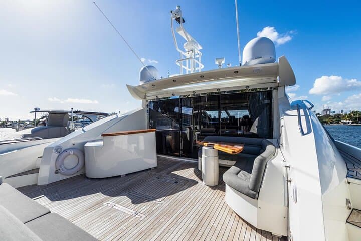 Luxury 82' Yacht Charter from Fajardo to Icacos & Palomino Islands photo 5