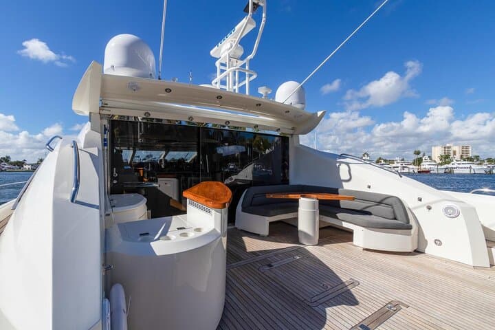 Luxury 82' Yacht Charter from Fajardo to Icacos & Palomino Islands photo 6