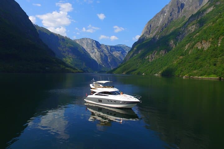 Private Day Cruise Flåm to Gudvangen — Nærøyfjord Luxury Fjord Tour