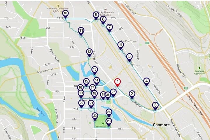 Self-Guided Canmore Walking Tour — Smartphone Audio Guide to Downtown & Bow Valley Trail photo 3