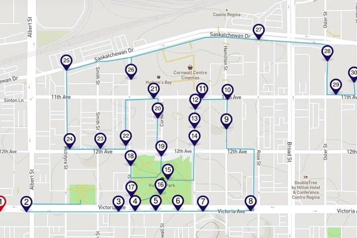 Downtown Regina Smartphone Audio Walking Tour — Self-Guided 4.5 km Historic Route photo 3