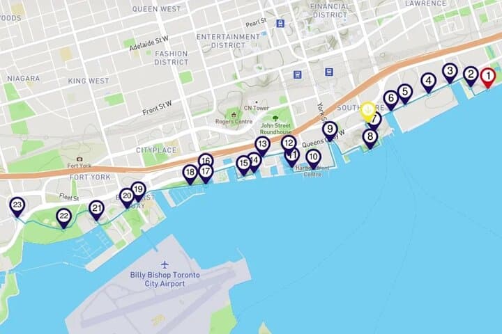 Toronto Waterfront Smartphone Audio Walking Tour — Self-Guided 4.5 km Route photo 3