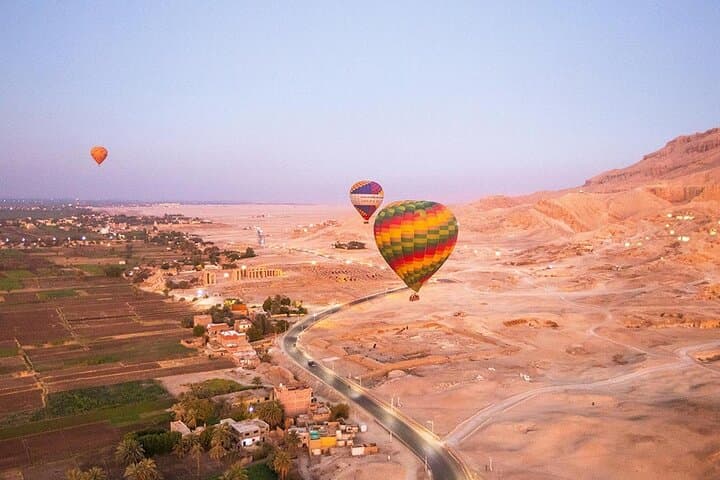 Luxor Sunrise Hot Air Balloon Ride Over Ancient Temples