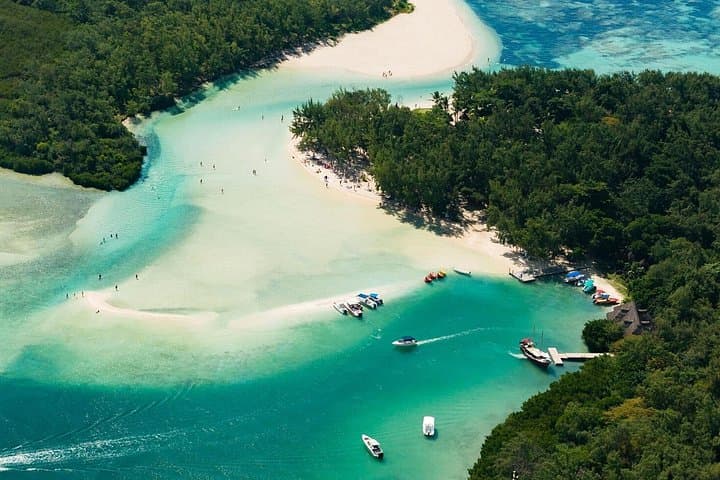 Full-Day Catamaran to Ile Aux Cerfs: Lagoon Cruise, Waterfalls & BBQ Lunch photo 2