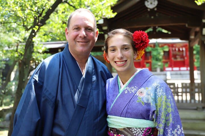 Classic Kimono Experience in Tokyo: Silk Kimono Rental, Dressing & Photo Shoot photo 4