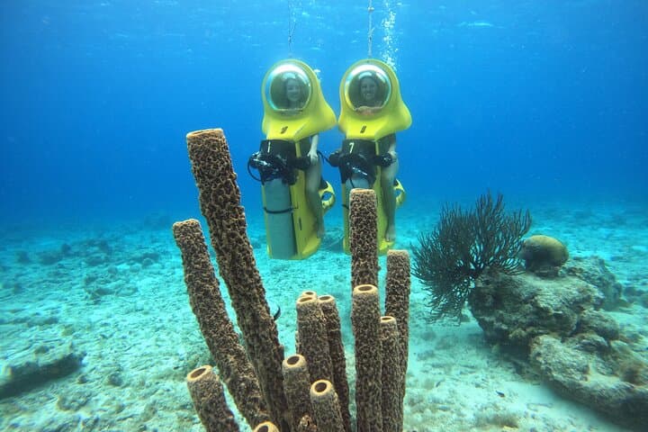 Aquafari Underwater Scooter Tour Curaçao — Breathe Below Without Scuba