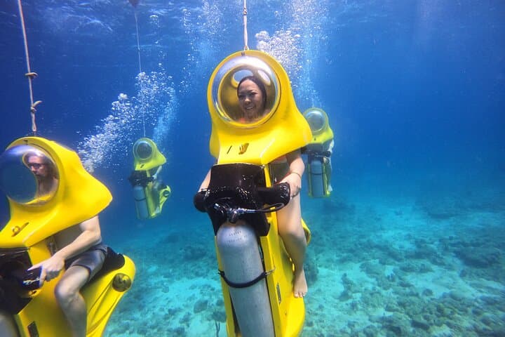 Aquafari Underwater Scooter Tour Curaçao — Breathe Below Without Scuba photo 2