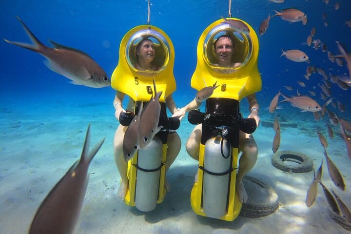 Aquafari Underwater Scooter Tour Curaçao — Breathe Below Without Scuba photo 4