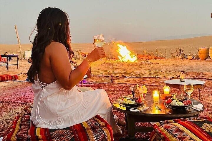 Sunset Camel Ride & Dinner Show in Agafay Desert from Marrakech photo 5