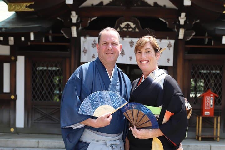 Classic Kimono Experience in Tokyo: Silk Kimono Rental, Dressing & Photo Shoot photo 2