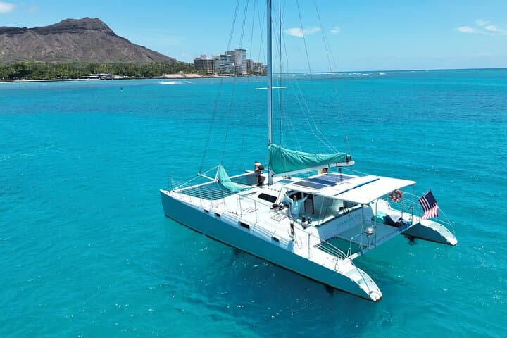 Waikiki Private Catamaran Charter: Snorkel, Swim & Sail from Ala Wai photo 2