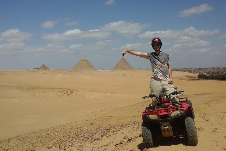 ATV Quad Bike Tour Around the Giza Pyramids — Desert Ride with Pyramid Views photo 2