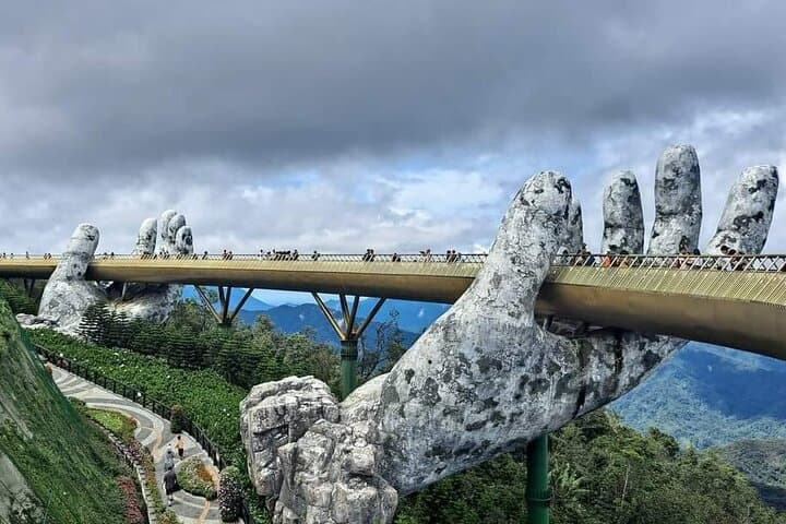 Experience a Spectacular Journey from Golden Bridge to Marble Mountain photo 2