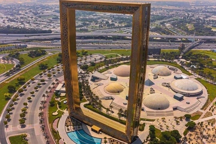 Dubai Frame Entry: Glass Bridge, 150m Sky Desk & Virtual Metropolis photo 2