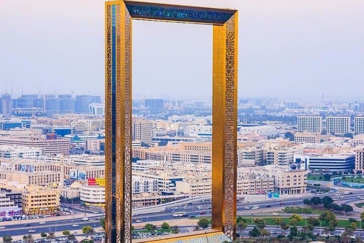 Dubai Frame Entry: Glass Bridge, 150m Sky Desk & Virtual Metropolis photo 3