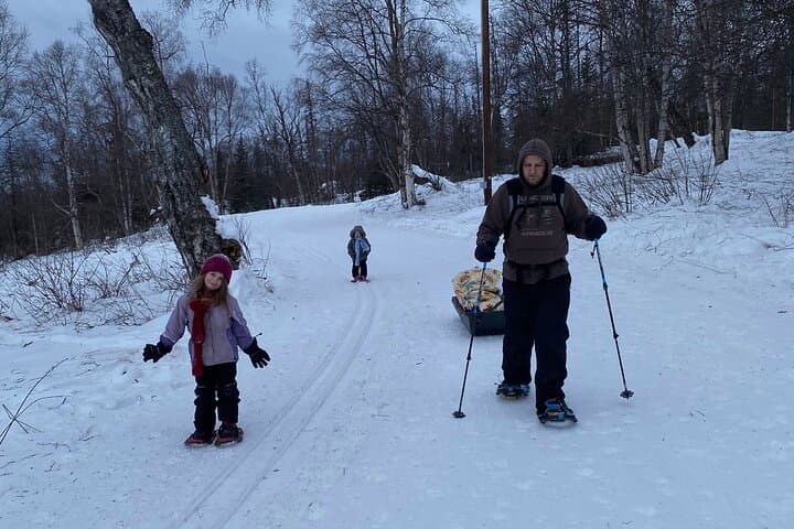 Palmer Winter Family Fun Day: Guided Snowshoe Hike & Sledding photo 6