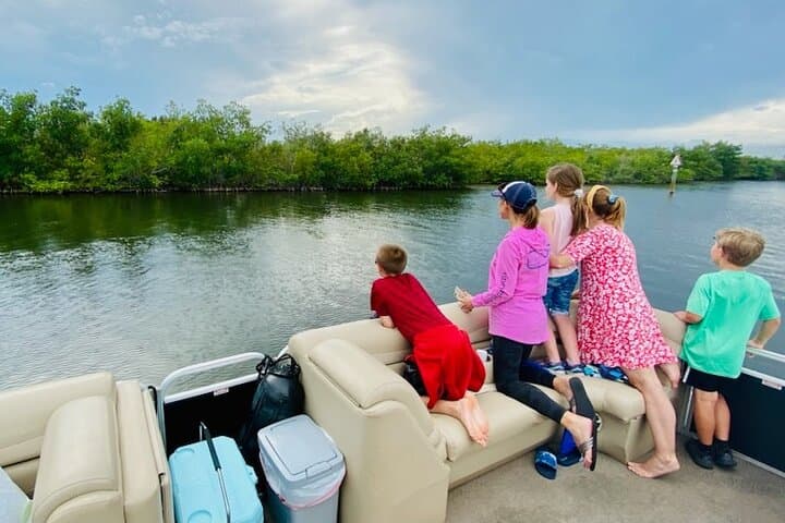 Indian River Lagoon Dolphin & Manatee Pontoon Tour from Cocoa Village