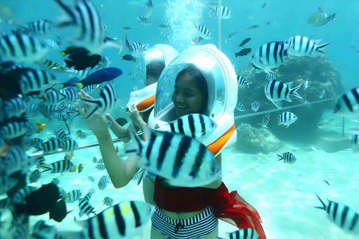Bali Sea Walking and Uluwatu Sunset Tour with Kecak Dance — Full-Day Coastal Experience photo 1