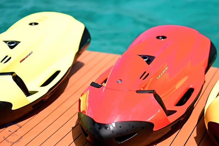 Private Montego Bay Seabob Snorkel and Coastal Boat Charter photo 5