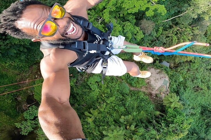 Giant Canyon Swing in Vanuatu — 70m Canyon Drop & Skybridge Adventure with Transfers photo 3