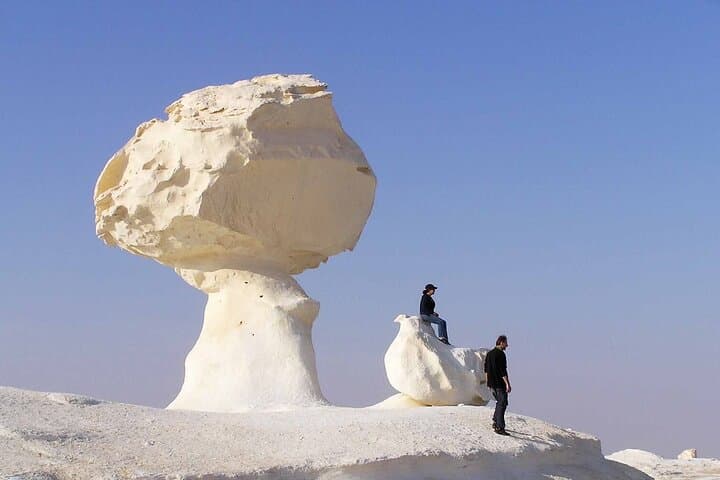 Overnight Desert Camping in Egypt’s Black and White Deserts from Cairo