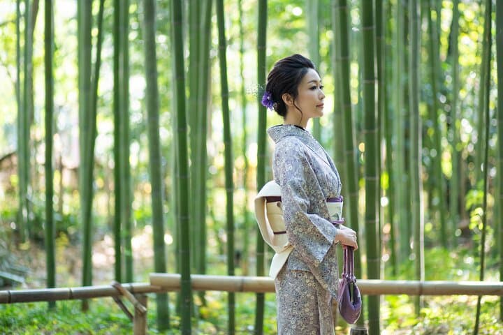 Kimono Rental & Self-Guided Arashiyama Walk — Bamboo Grove, Togetsukyo, Kimono Forest photo 2