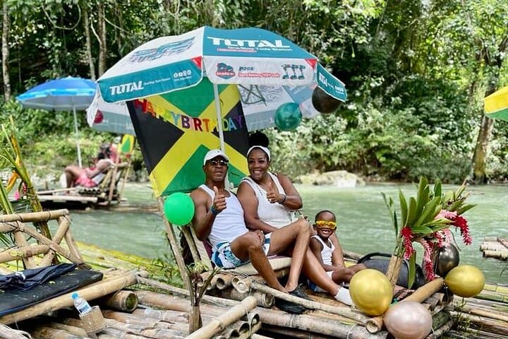 Lethe River Bamboo Rafting: Montego Bay's Relaxing River Ride with Champagne & Limestone Foot Massage photo 2