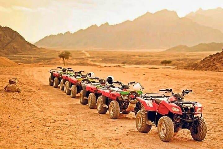 Hurghada Desert Safari: Quad Bike, Camel Ride & Bedouin Dinner photo 3