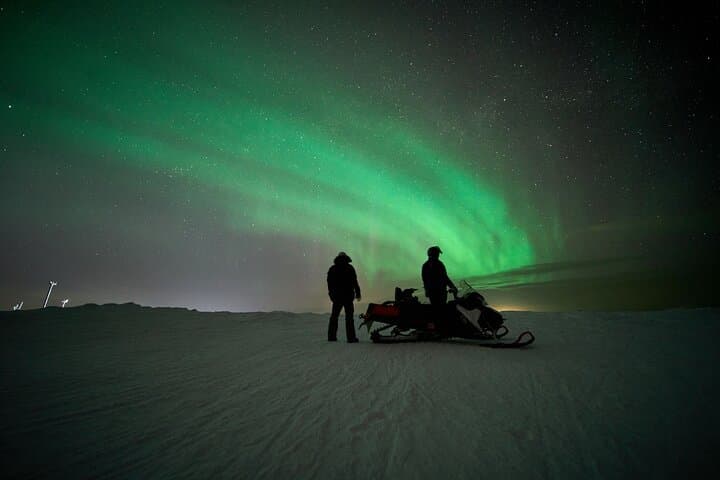 Levi Night Snowmobile Safari: Chase the Northern Lights on a 30 km Ride photo 3