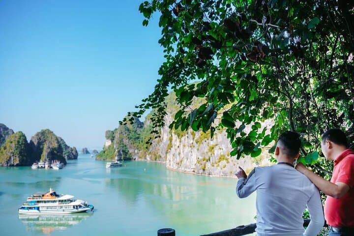 Halong Bay Full-Day Cruise from Hanoi: Sung Sot Cave, Kayak & Titop Island